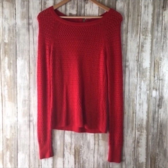 American Eagle Outfitters Sweaters - American Eagle Red Sweater Blouse